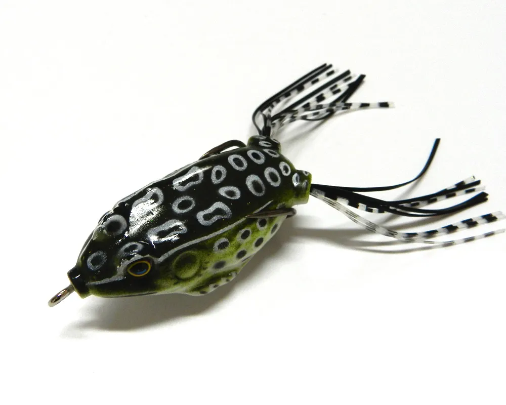 Hengjia 6 pezziTopwater pesca ad alto tenore di carbonio esca morbida 5.5CM 12.5G spigola d'acqua dolce Walleye Crappie Minnow soft forg Lure