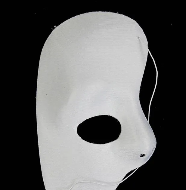 Nieuw Masker Links Half Gezicht Phantom Of The Night Opera Mannen Vrouwen Maskers Masquerade Party Masked Ball Masks Halloween Feestelijke benodigdheden