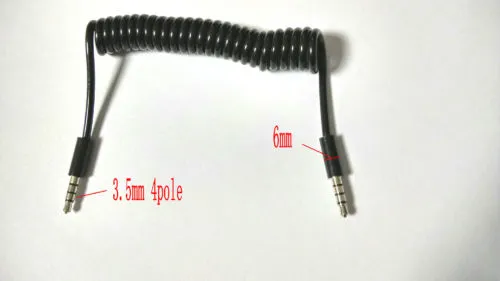 남성 오디오 스테레오에 10pcs 3.5mm 4 극 AUX 오디오 케이블 남성