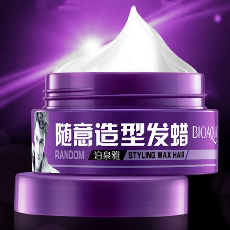 001 BIOAQUA Hairstyle Wax Pomade Hair Gel Style Pomades Waxes
