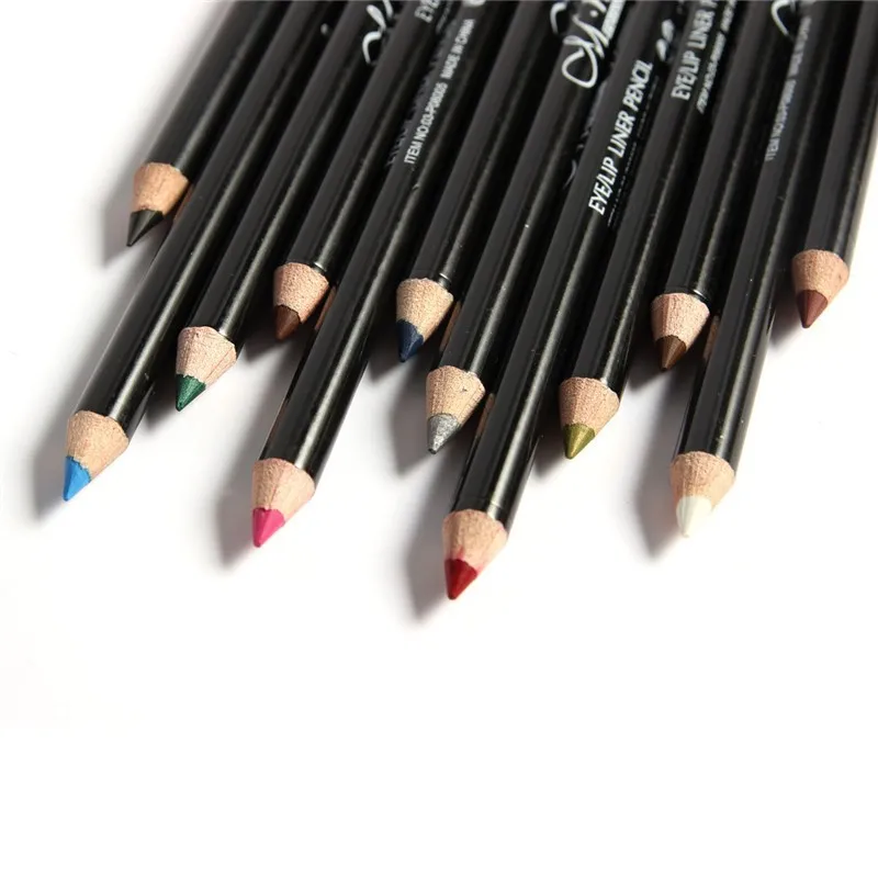 Makeup Eye Pencils M.N Waterproof Eyebrow Beauty Pen Eyeshadow Liner Lip Sticks Eyeliner Cosmetics Pencil