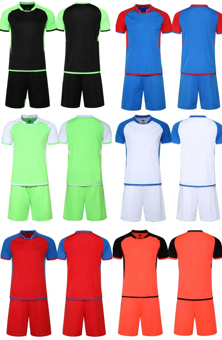 Anpassad Team Ny Billiga Soccer Jersey Set, grossist olika högkvalitativa skräddarsydda fotbollstoppar med shorts, anpassade lagfotboll uniformer