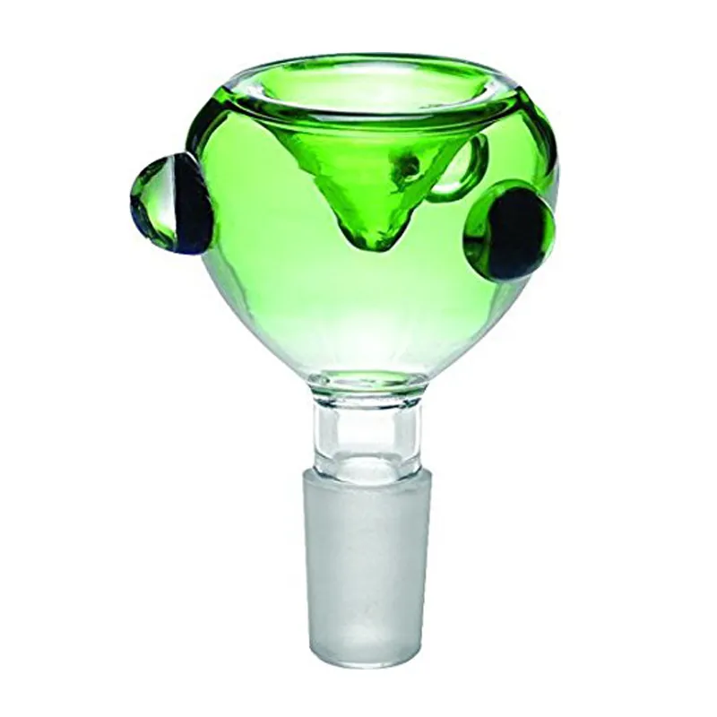 Smoking Glass Bowl for Factory wholesale new design colorful 18.8mm/14mm water pipe use oil rig