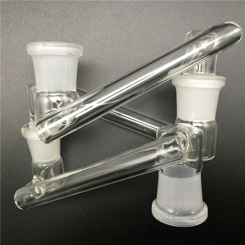 Adaptador de bong suspenso de vidro para cachimbo de água 14 mm 18 mm, macho, fêmea, para quartzo Banger Adaptador de vidro para bongos, para quartzo Banger