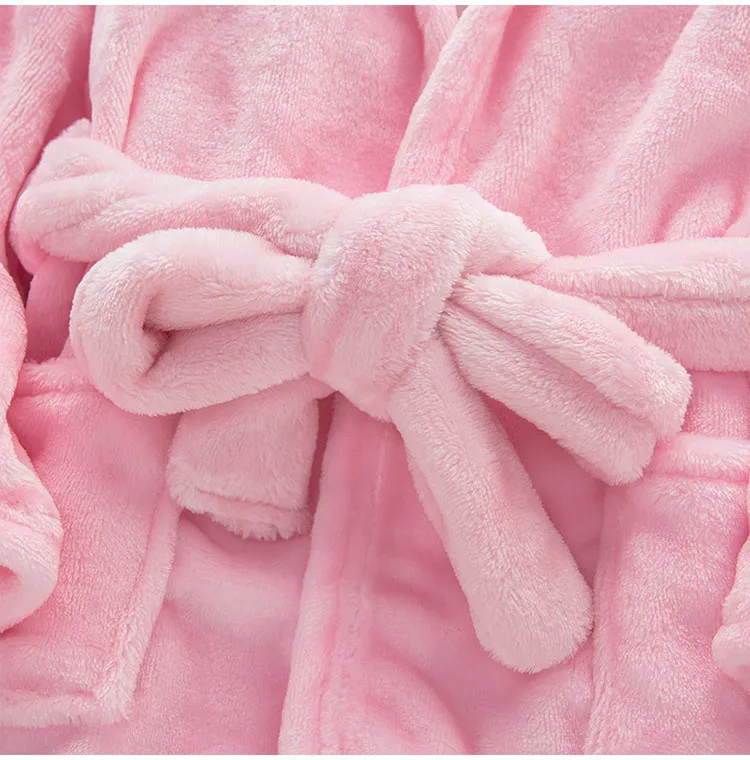 Pajamas Baby Animal Plush Restrobe Baby PC 1 Boy Girl Soft Velvet Robe Pajamas Coral Children Dress Complements 5495906