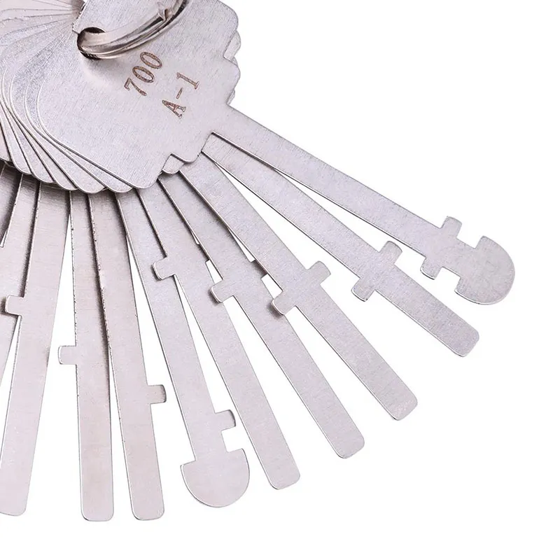 New Klom 40 PCS Lock Lock Pick Set Keys Ward Skeleton Key Unlock Professional Locksmith Tools