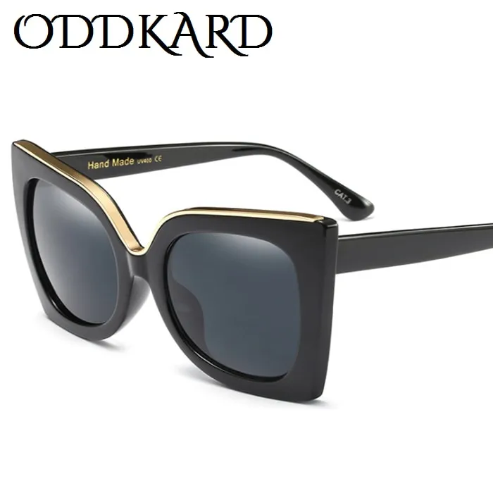 Oddkard helt ny vintage retro solglasögon för män och kvinnor lyx mode designer glasögon premium eyewear UV400