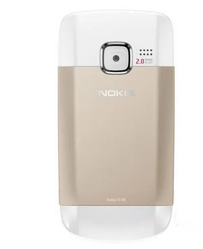 Rébraison d'origine Nokia C300 Téléphone cellulaire déverrouillé QWERTY CLAVE 2MP CAME WIFI 2G GSM90018001900167738