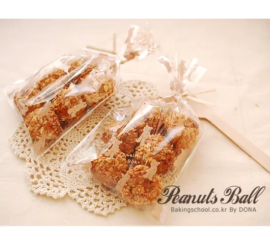 New Diy / lote Bonitos pequenos ursos Clear Abra Snacks Abertos / Biscoitos Adoráveis ​​Biscoitos Bolinho De Pão Saco 12 * 20cm Atacado