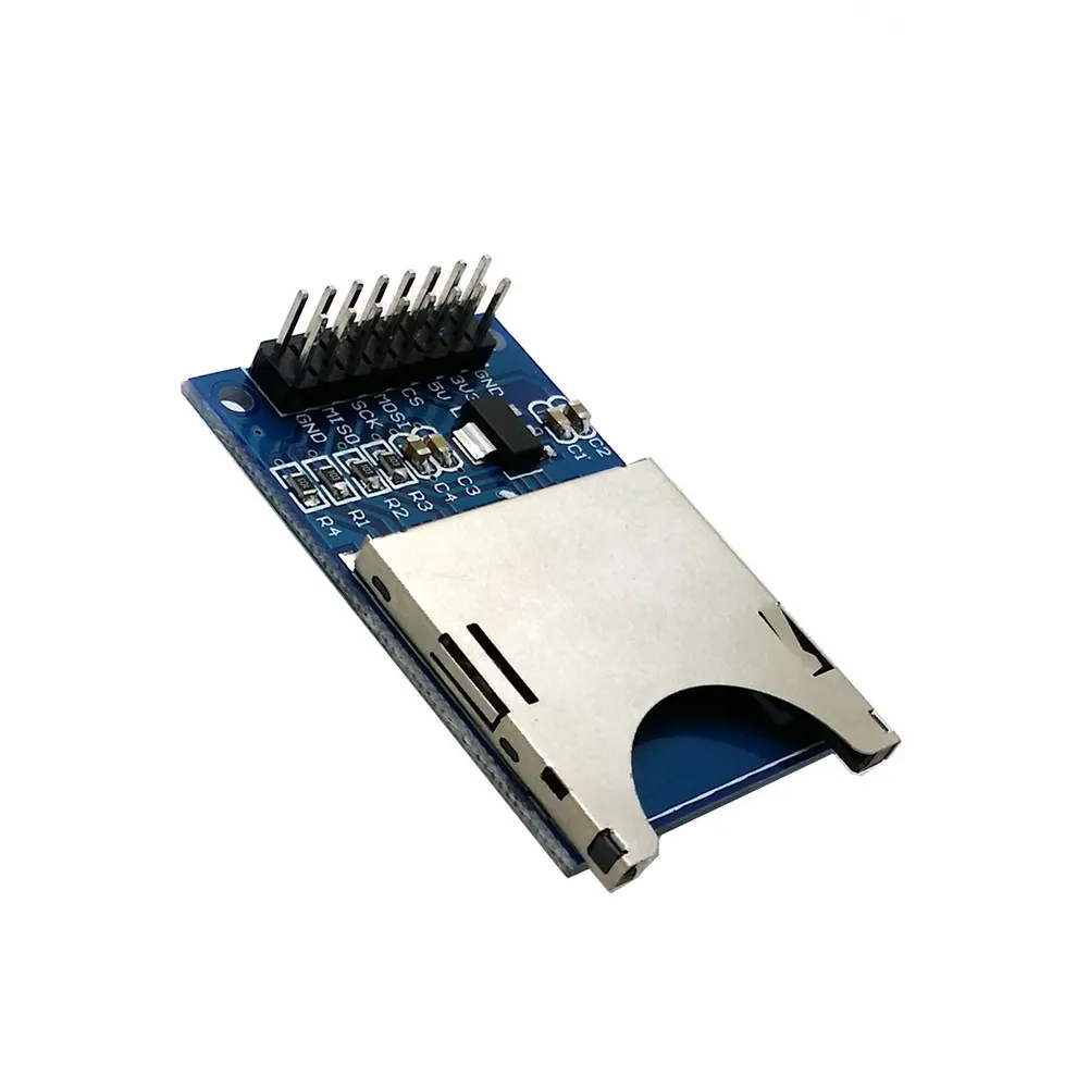 Arduino ARM MCU Için 1 Adet SD Kart Modülü Yuvası Soket Okuyucu Okuma ve Yazma B00215 BARD