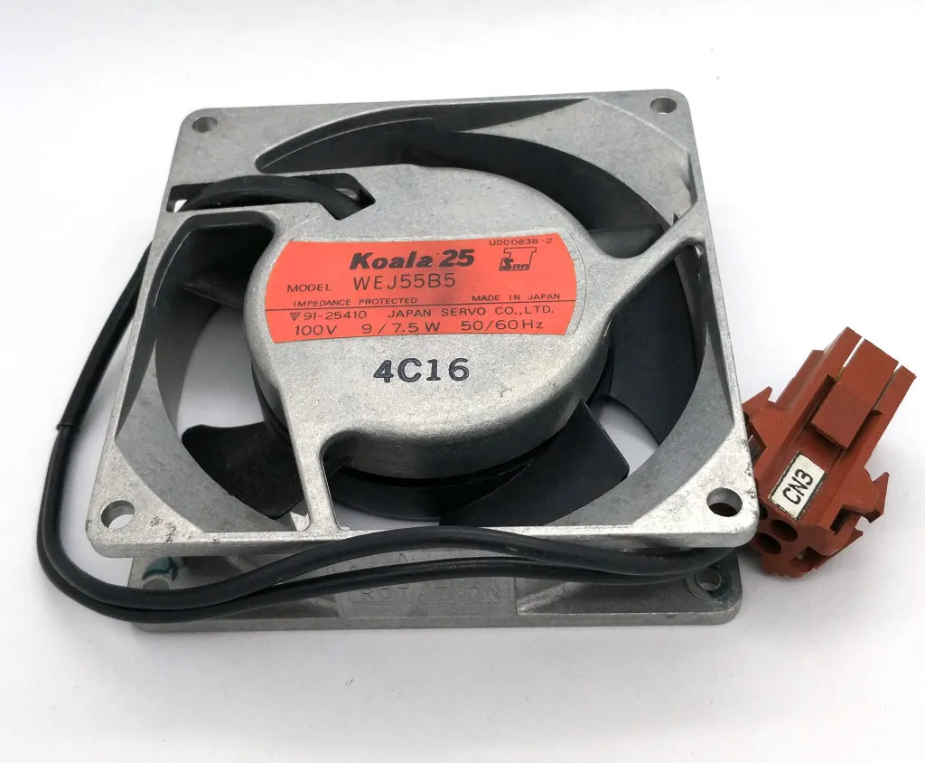New Original Servo Koala 25 WEJ55B5 100V 9/7.5W 92*92*25MM 9cm Inverter cooling fan