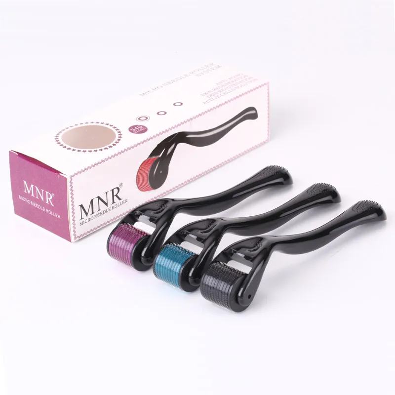 High quality MNR 540 micro needles derma roller skin care stainless steel dermal mezo rolling system