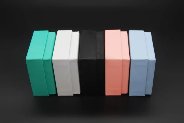 5 Different Color Jewelry Box Mostly For Earrings Ring Necklace Pendant Jewellery Packaging And Display 7.5X7.5X3.5cm