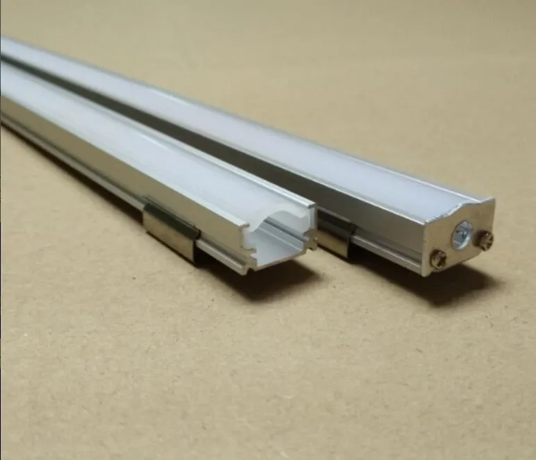 perfil de alumínio, para entregas preço de fábrica de qualidade superior e um recesso Linear LED flangeada Para LED Tiras Projeto Iluminação De