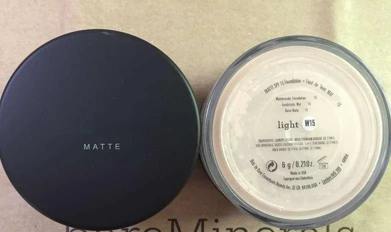 Matte make-up Mineralen origineel Foundation Redelijk c10redelijk medium C20medium C25redelijk licht N10Licht W15medium beige N20medium4685379