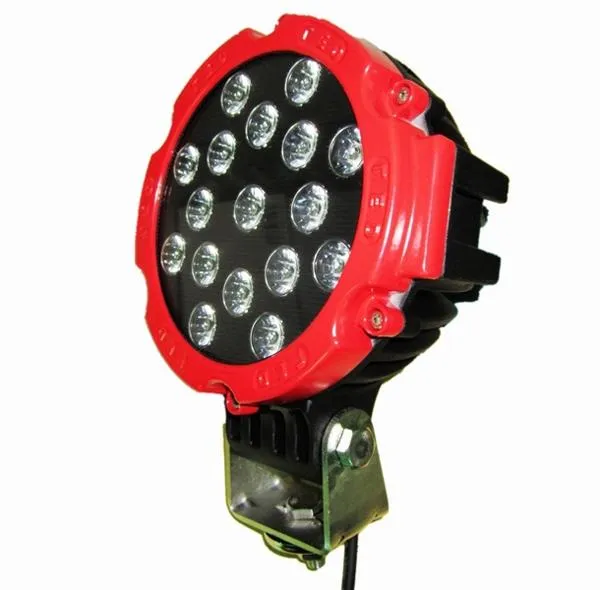Grossist Super Bright, 7 '' 51W LED-arbetslampa LED bil strålkastare 12V LED bil spotlights 4x4 ATV SUV båt körlampa