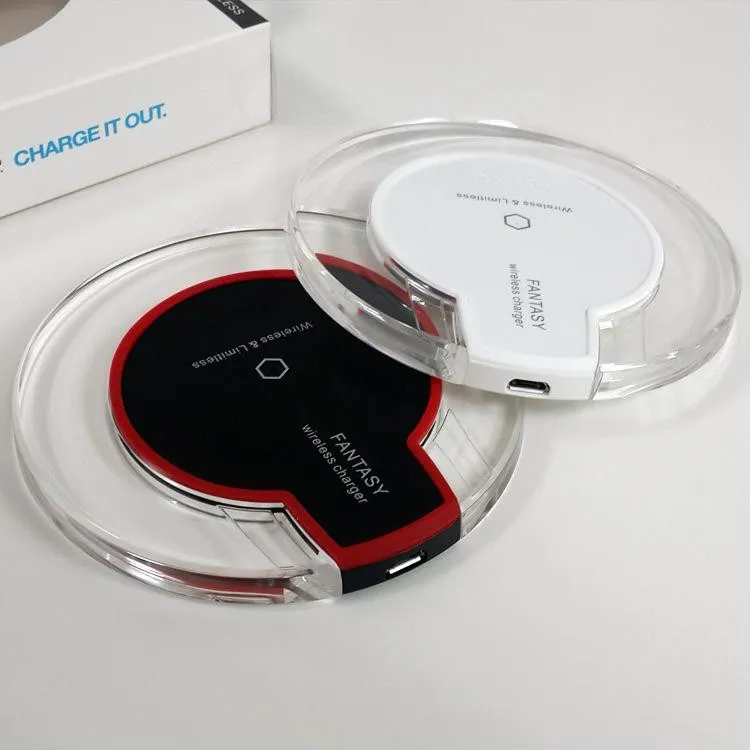 Cellphone Charger Charging Pad Mini for Samsung Note 5 S6 S7 Edge iPhone 6 PLUS HTC Nokia Qi Wireless chargers