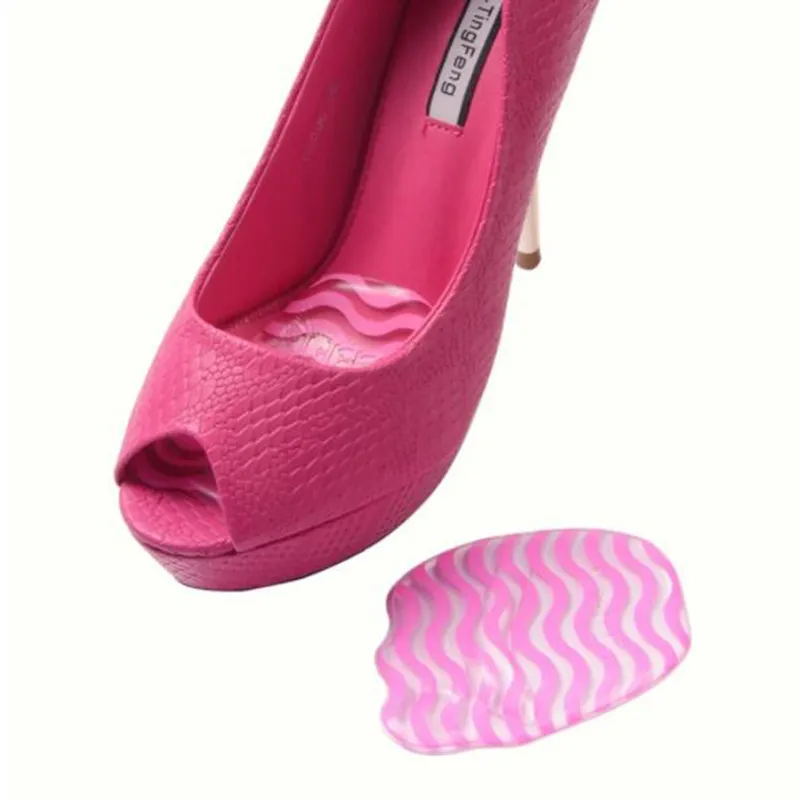 Gel in silicone avampiede cuscinetti solette inserti massaggiatore antiscivolo tacchi alti scarpe donna sandali scarpe accessori