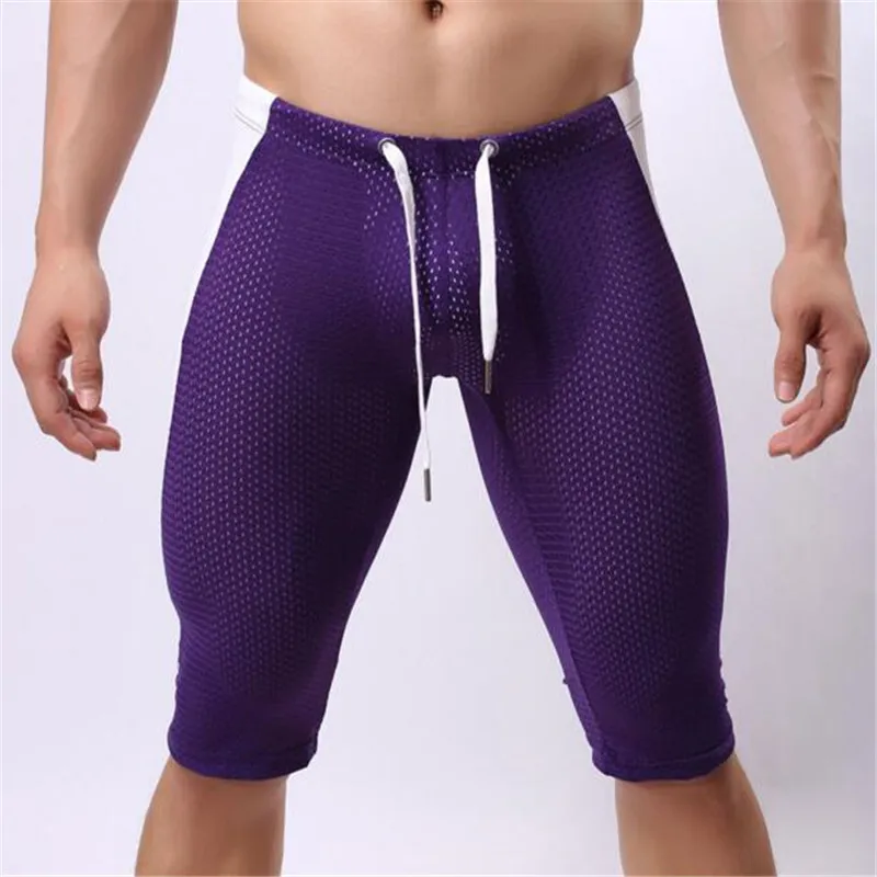 Partihandel-Mäns Sexiga Sport Shorts, Casual Fitness Gym Utomhus Running Shorts, Males Sport Basketball Shorts