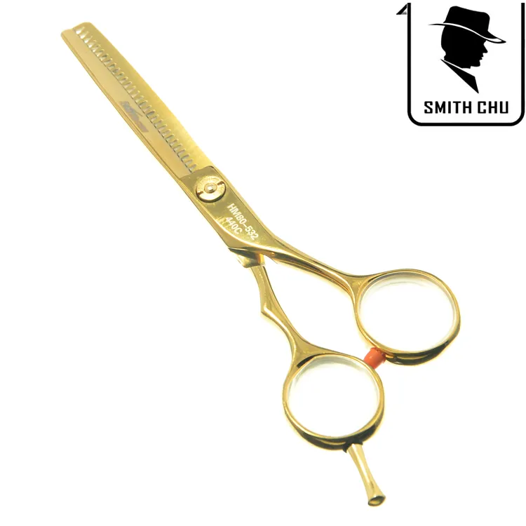 5.5 pouce SMITH CHU Chaud Coiffure Amincissement Salon Ciseaux JP440C Droite Ciseaux Meilleur Coiffeur Ciseaux pour Coiffeur Outils, LZS0028