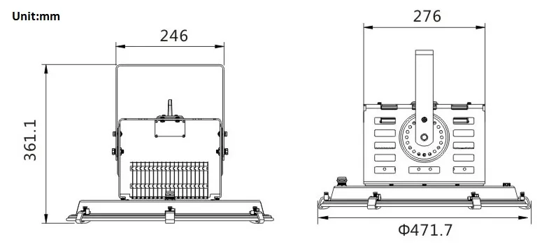 300W LEDのボート洪水ライトマリンLEDの洪水ライト漁業洪水ライト防水LED屋外プロジェクターランプ6000-6500K 90-305V