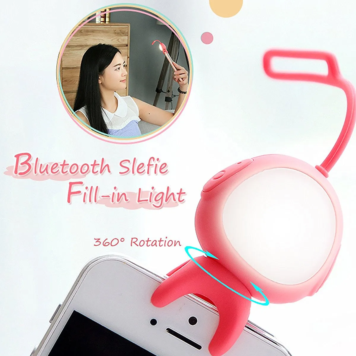 Супер Cute Чужеродных Таки 2 В 1 Селфи Телефон Заполняющая Свет MARTUBE  Bluetooth Селфи Светодиодные Лампы Дистанционного Управления Автоспуском  Для Smartphone Селфи Фото От 777 руб. | DHgate