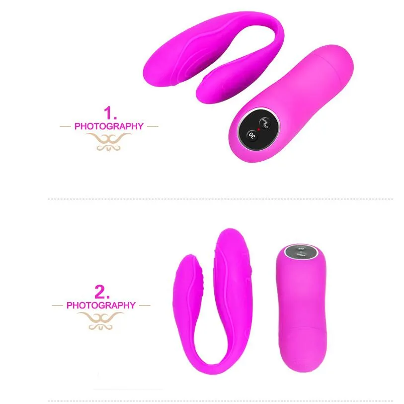 Pretty Love Recharge 30 Speed Silicone DildosワイヤレスリモートコントロールバイブレーターWe Design Vibe Adult Sex Toys for Couples9350821