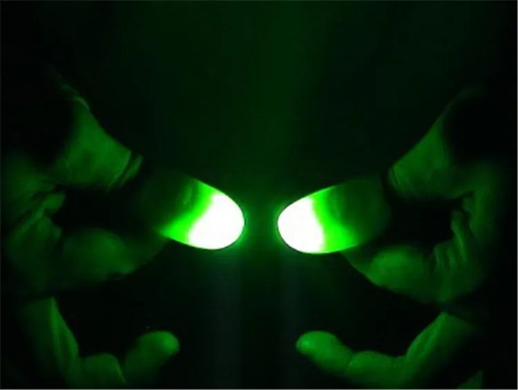 Luci luminose dita Close Up Pollice Dita Trucco Luce magica Bagliore LED Lampada dita Giocattoli 500 pezzi IC658