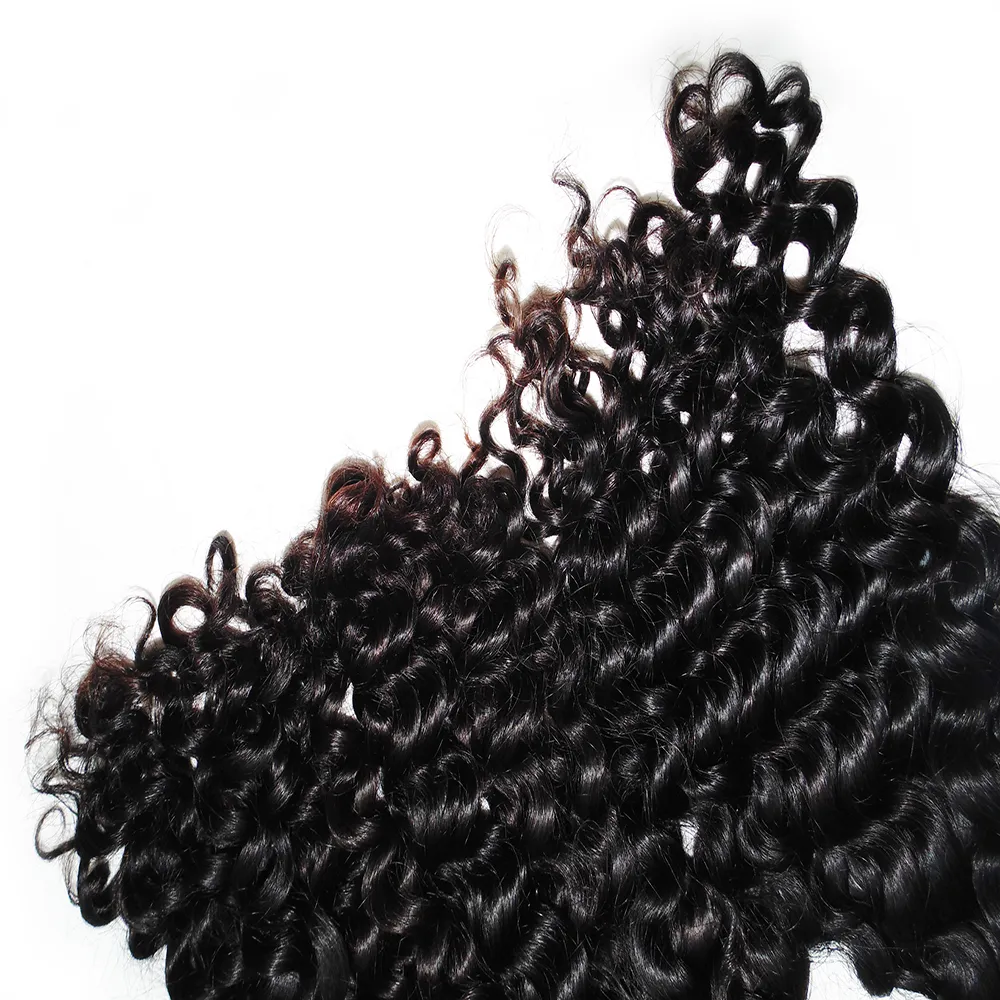 Factory Direct Loose Deep Wave Bulk Hair 3 BundlesWeave Good Hair Braid Peruvian Human Hair