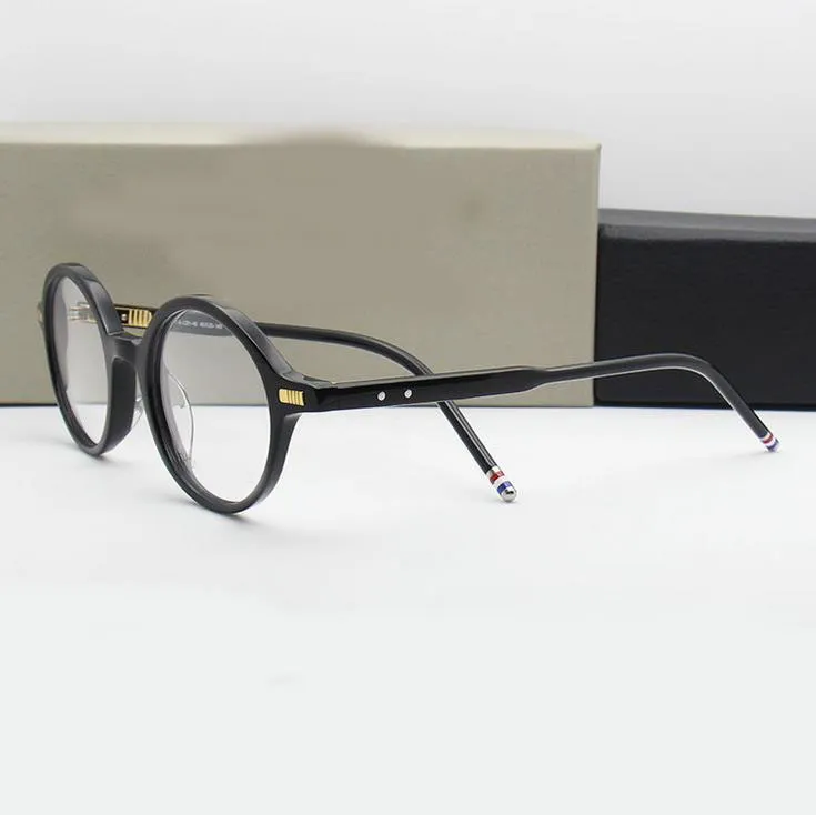 TB407 SPEIKO Luxry brand glasses  eyewear glasses tb407 retro round style frame matching degree lenses with original case