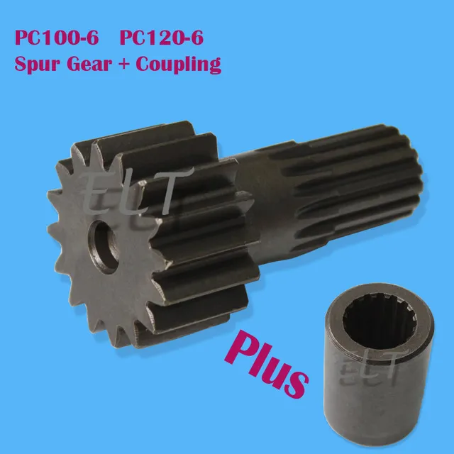 Achsantriebskupplung und Stirnradgetriebesatz TZ269B1015-00 TZ270B1006-00 TZ264B1107-00 für GM18-Fahrmotor, passend für PC100-6 PC120-6220R