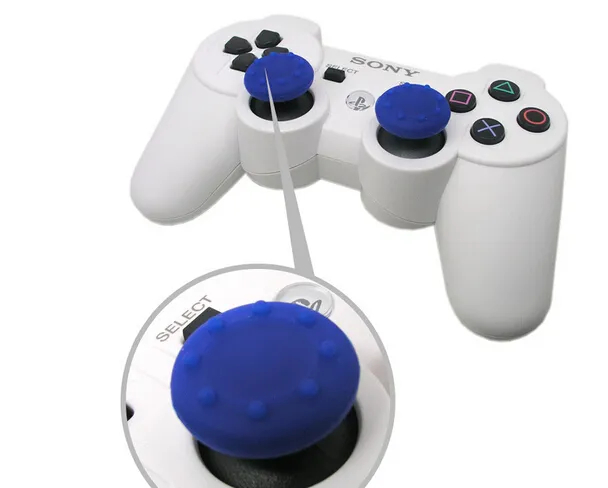 1000 sztuk/partia Miękkie Antypoślizgowe Silikonowe Thumbsticks cap Thumb stick czapki Joystick obejmuje Uchwyty pokrywa dla kontrolerów PS3/PS4/XBOX ONE/XBOX 360