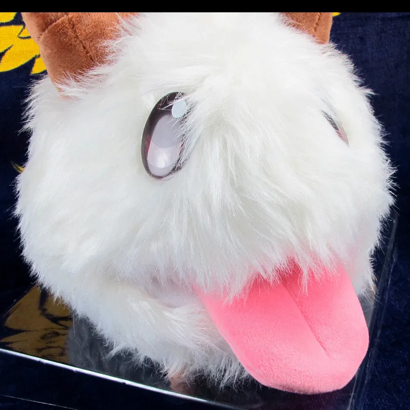 Аниме мультфильм League of Legends LOL PORO RABBIT Plush Toys 9 23 см мягких фаршированных кукол 17288432142