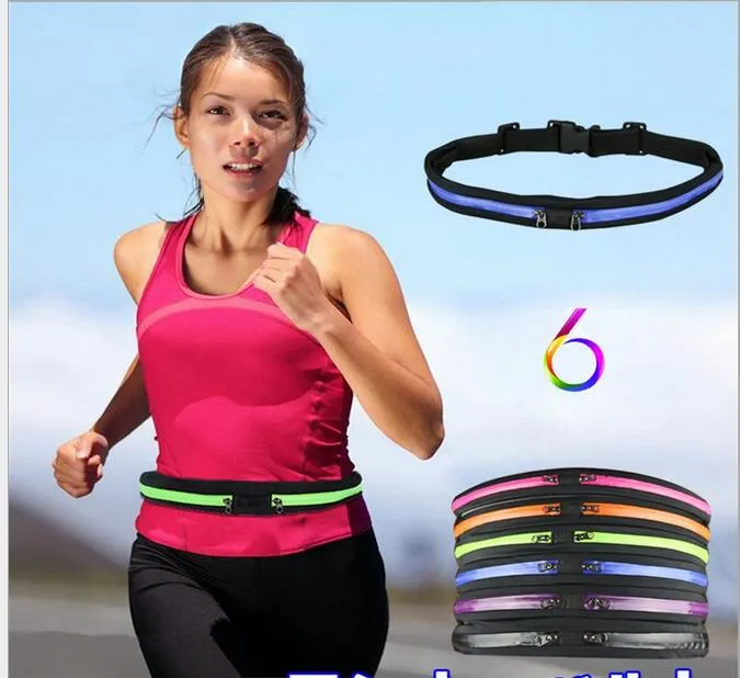 Sports Waist Bag Flexible Running Waist Phone Bag Waterproof Waist Phone Holder Pouch Sports Case Running Bag Purse mobile case belts