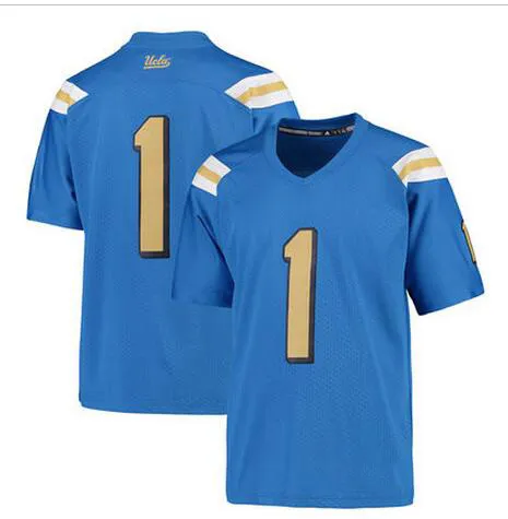 Mäns Kvinnor Ungdom / Barn UCLA Bruins Personlig / Skräddarsy NCAA Jersey Vit Blå Någon Namn Några Nummer Toppkvalitet Drop Shipping Cheap