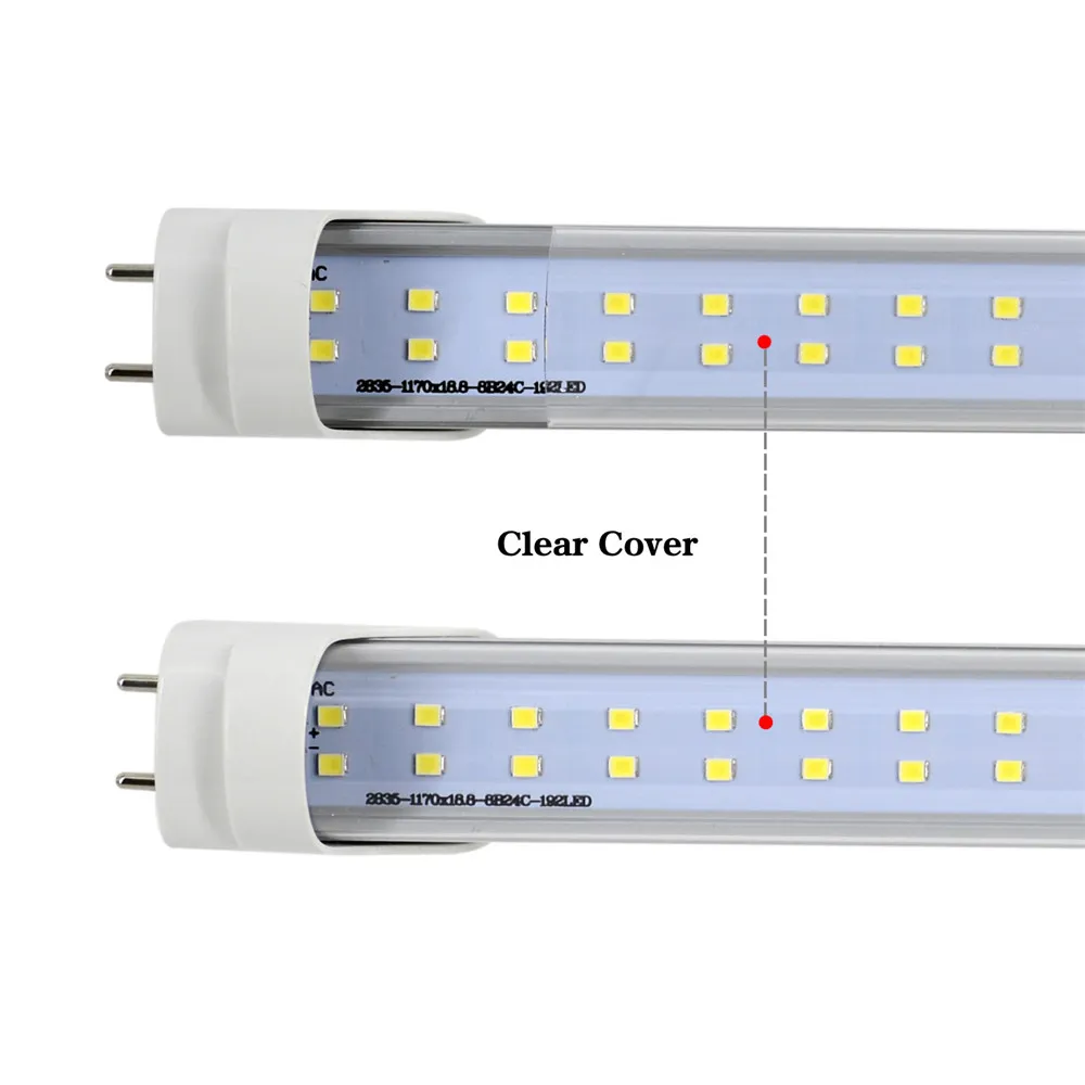 T8 LED -lichtbuizen 4 ft 4Feet 18W 22W 28W 60W 80W BLIMBS LIDING LED Fluorescentiebuis 4ft G13 SMD2835 enkele rij SMD2835