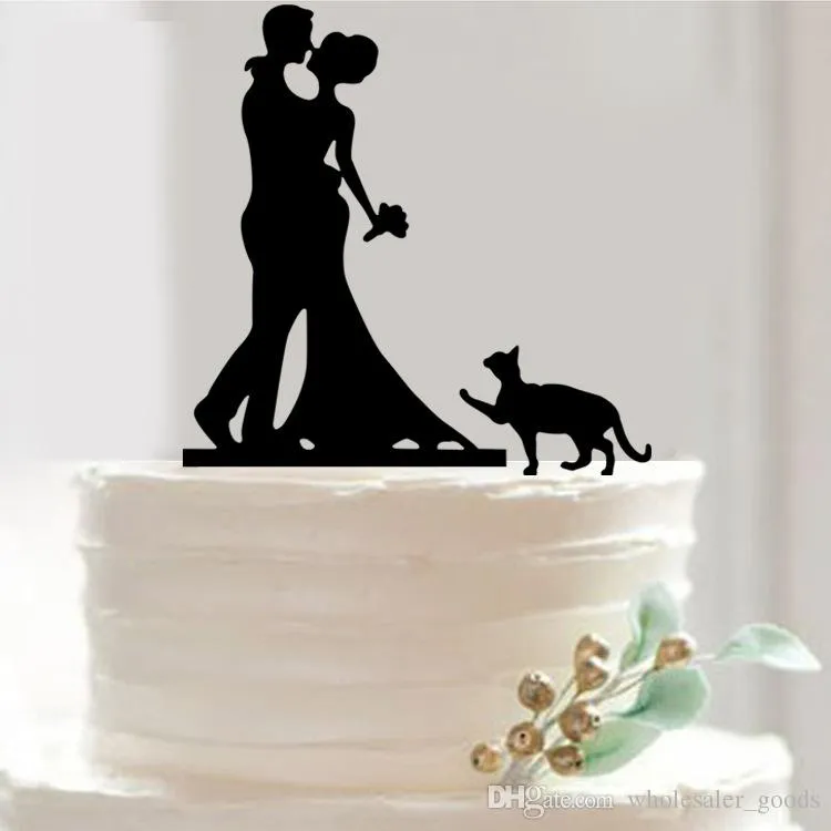 Topper Per Torta Mean Girls - Palline Rosa E Nero, Per Matrimoni, Addii Al Nubilato E Feste A Tema