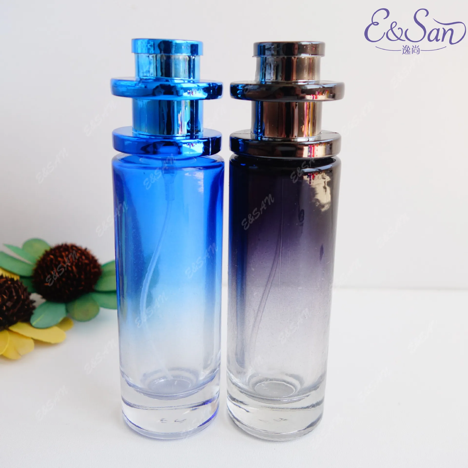 100 adet 30 ml Doldurulabilir Parfüm Sprey Şişesi Boş Cam Şişe Seyahat Parfüm Atomizer PT022A-30 ML ile