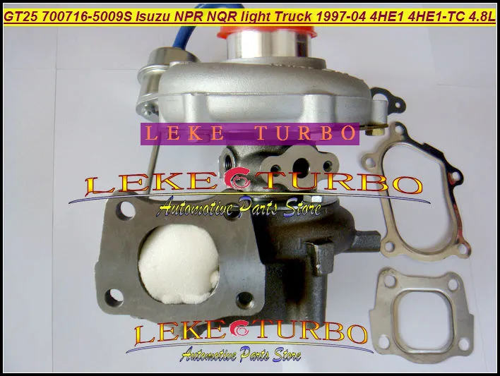 gt25 700716 700716-5009S 700716-0007 GMC W3500 W5500 4HE1 4HE1-TC 4HE1XS 4.8LのためのIsuzu NKR NPR NQRトラックのためのターボターボチャージャー