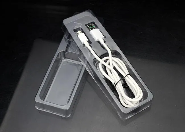 Micro USB Laddare Datum Kabelpapper Retail Paket Förpackning Boxar för iPhone 7 Plus 6S plus SE Samsung Galaxy S7 Edge With Handle OEM