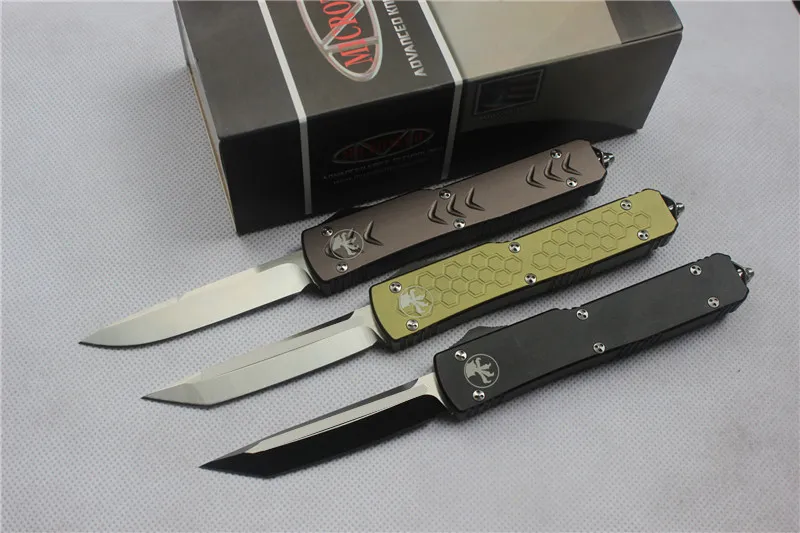 Microtech Ultratech Style Double Action Knives 8Cr13Mov Steel Satin