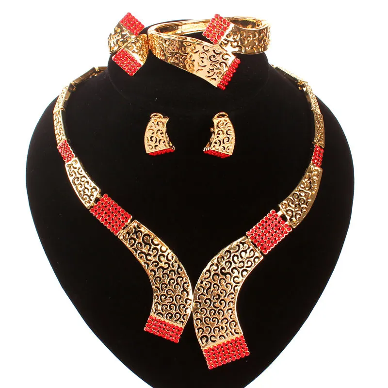 Jewelry sets indian jewelry Earrings african jewelry set necklace statement necklace earrings for women Exclusive sales