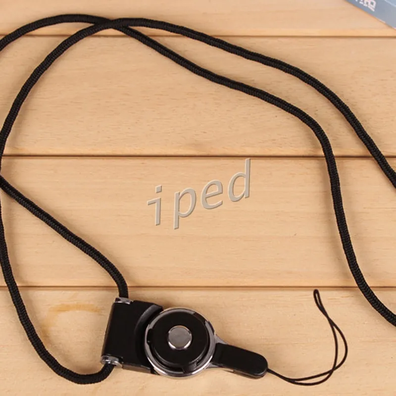 Cheapest Charm Strap Neck Lanyard Detachable Rotatable Charming String for Cell Phone MP3 MP4 ID Colorful by DHL 4632547
