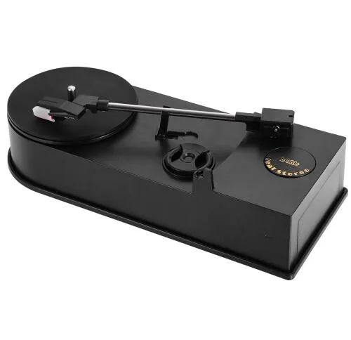 EC008B، USB Mini Phonograph / Turntable / Vinyl Threadio Player، دعم القرص الدوار تحويل LP Record إلى CD أو وظيفة MP3