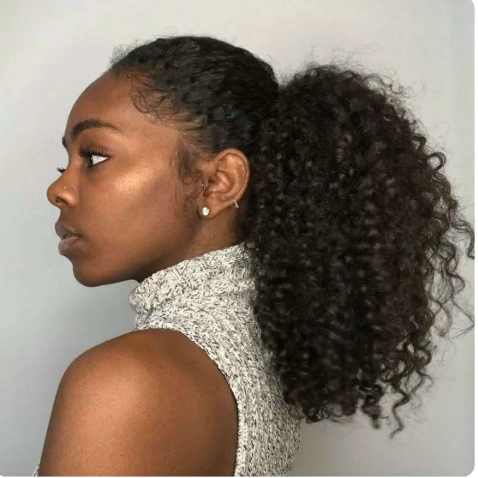 Curly ponytail hair piece shop