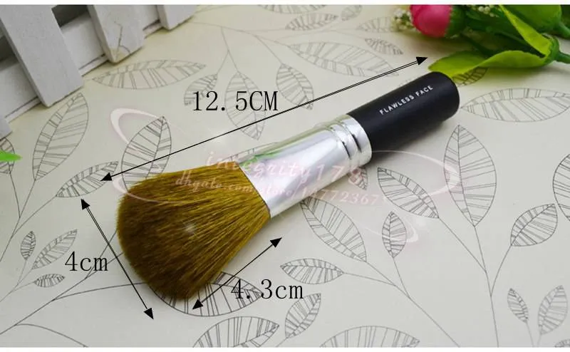 lot minéraux pinceau cosmétique avec laine et poignée en bois pour brosse brushblush maquillage doux brosse 4296579