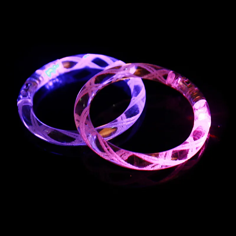 LED bracelet Light Acrylic Bangle (33)