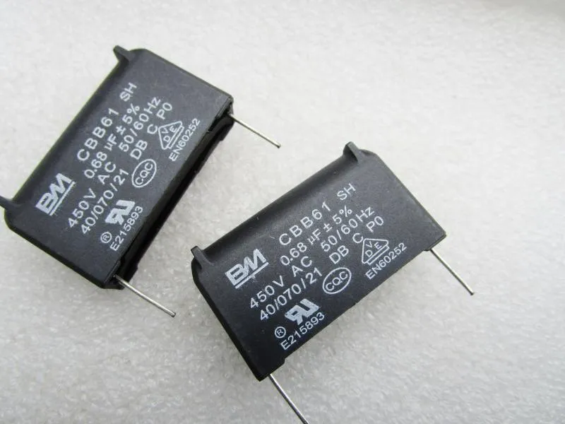 Condensateur CBB61 2µF 450V AC - Condensateur De Démarrage Pour Moteur Ou Ventilateur