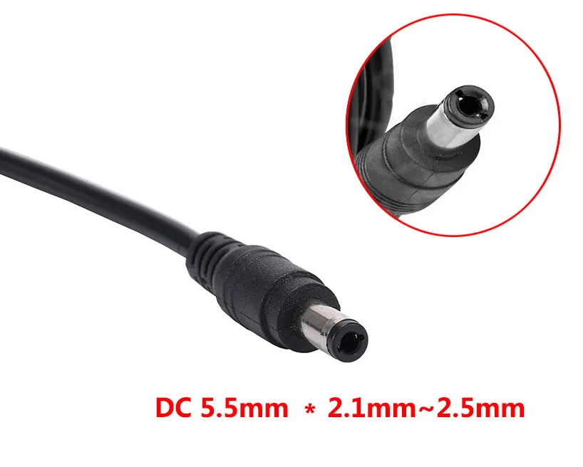 Adaptador de corriente universal de alta calidad AC 100-240V a DC 12V 2A Adaptador de fuente de alimentación Enchufe de EE. UU. 5.5 * 2.1mm-2.5mm Con chip IC DHL Envío gratis