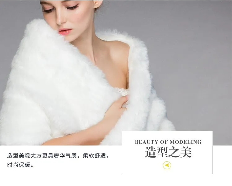 Luxurious Ostrich Feather Bridal Shawl Fur Wraps Marriage Shrug Coat Bride Winter Wedding Party Boleros Jacket Cloak LD050936763889